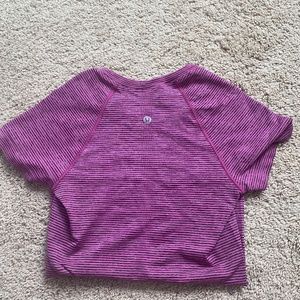 Lululemon swiftly tech tee pink
